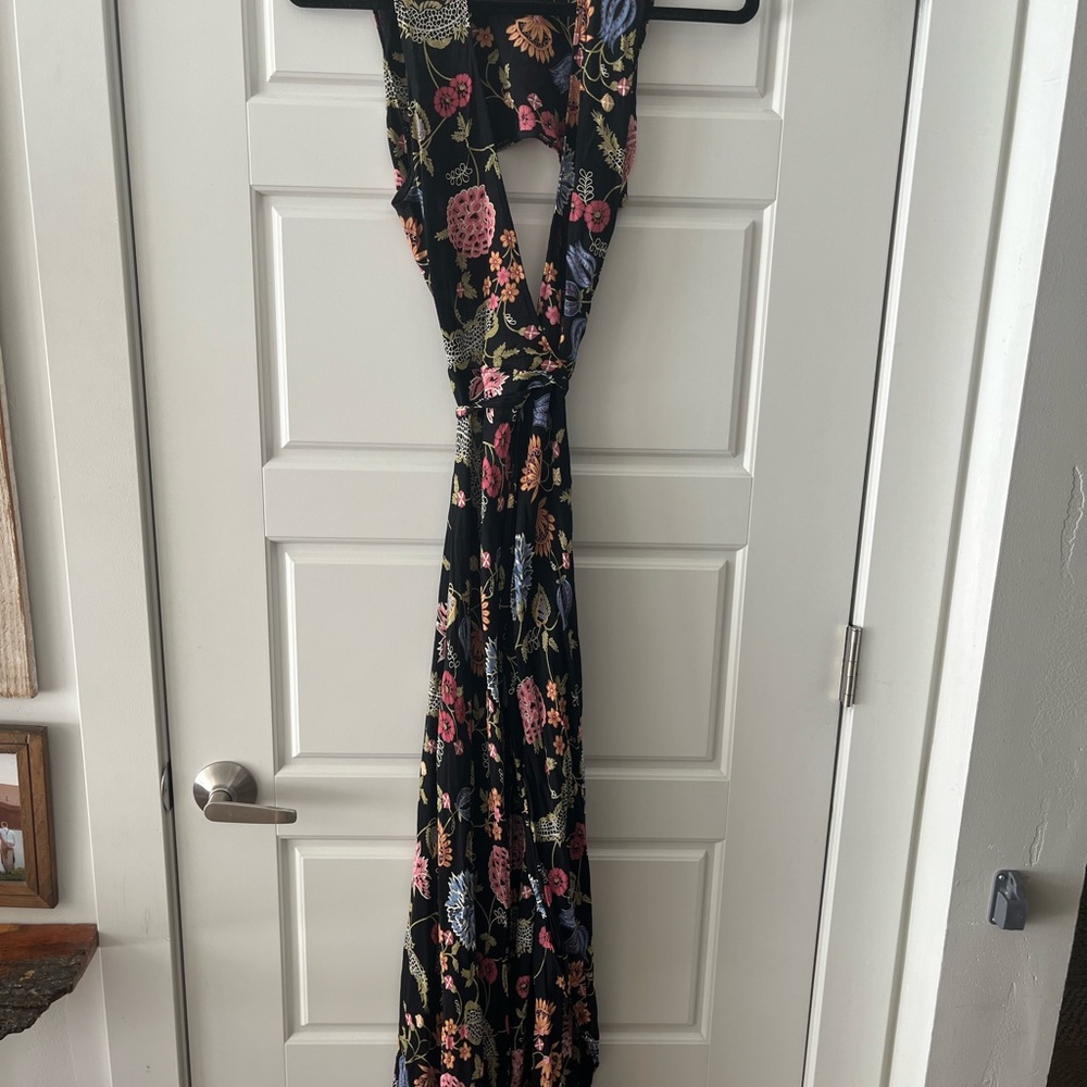 Reformation Open Back Boho Duster